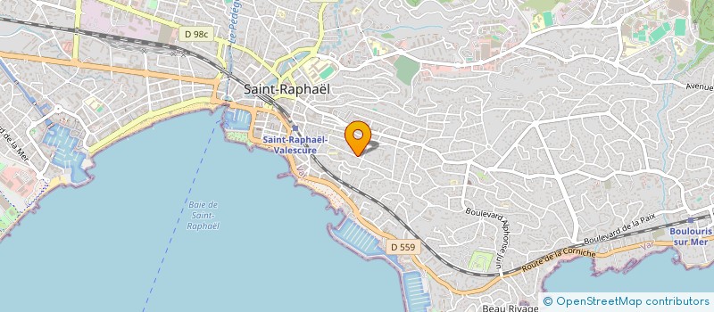 localisation de l'entreprise COP CLOS LEOPOLDINE à SAINT-RAPHAEL