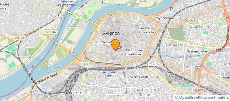 localisation de l'entreprise COP CLOS ST HENRI  AVIGNON