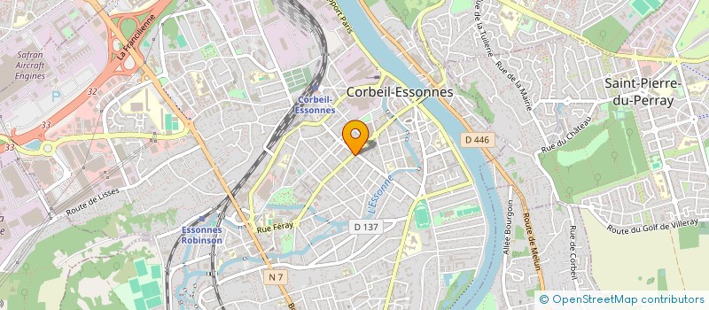 localisation de l'entreprise COP DU 35 R FERAY à CORBEIL-ESSONNES