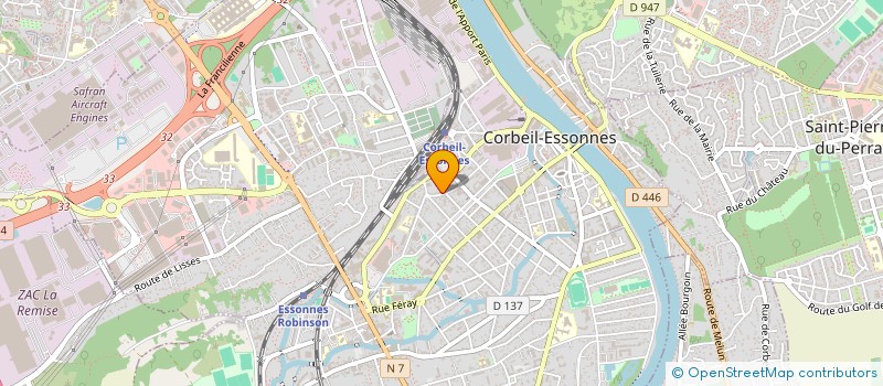 localisation de l'entreprise COP DU 40 R DU DOCTEUR VIGNES à CORBEIL-ESSONNES