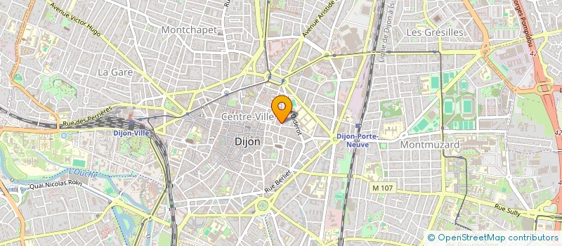 localisation de l'entreprise COP DU 56 RUE VANNERIE  DIJON