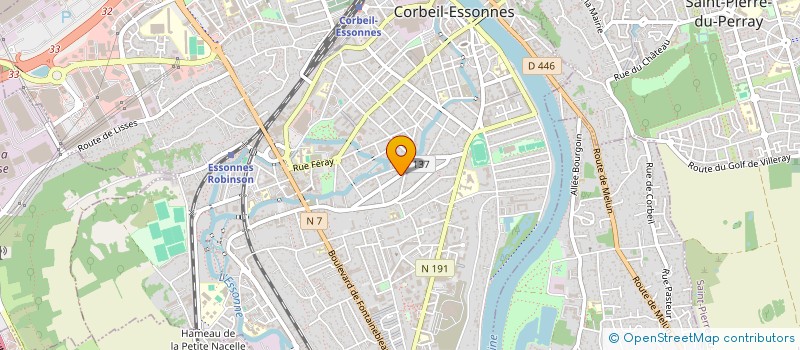 localisation de l'entreprise COP DU 8 R LOUIS ROBERT à CORBEIL-ESSONNES