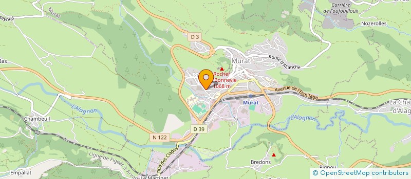 localisation de l'entreprise COP DU BERRY à MURAT
