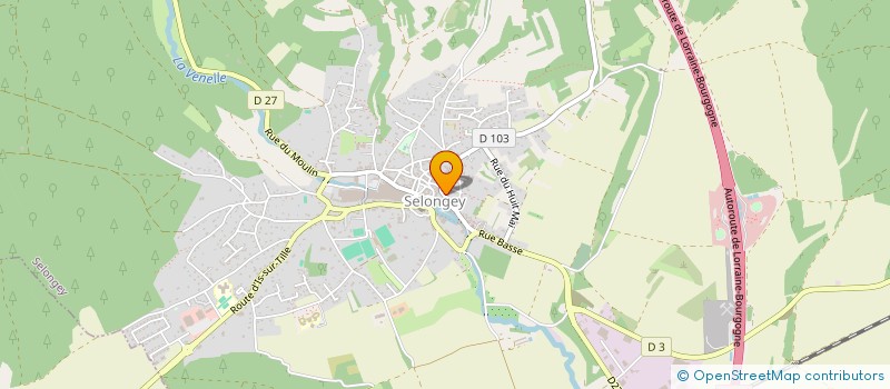 localisation de l'entreprise COP DU CLOS ARDENT  SELONGEY