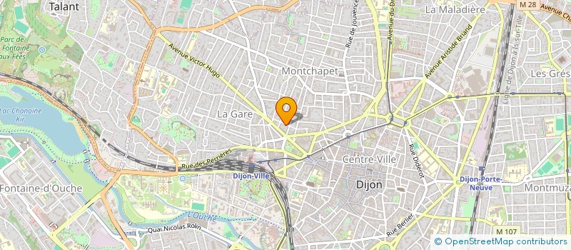 localisation de l'entreprise COP EUGENE GUILLAUME  DIJON