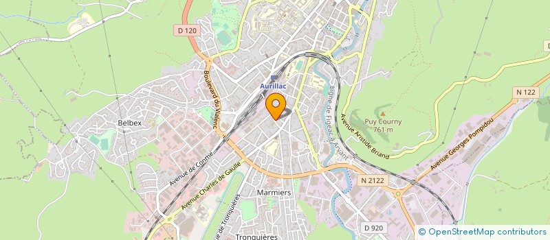 localisation de l'entreprise COP FIRMINY à AURILLAC