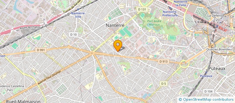 localisation de l'entreprise COP FORMATION à BOULOGNE-BILLANCOURT