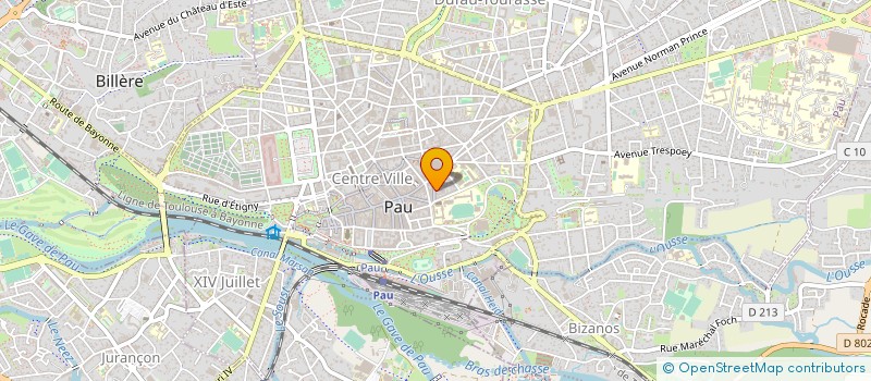 localisation de l'entreprise COP IMM 14 R LAMOTHE à PAU