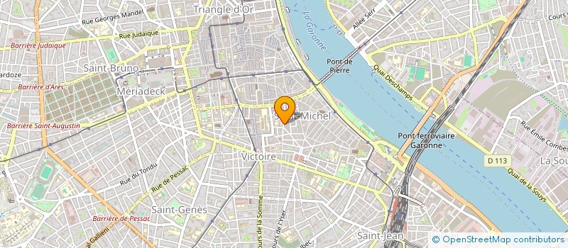 localisation de l'entreprise COP IMM 42 RUE LEYTEIRE  BORDEAUX