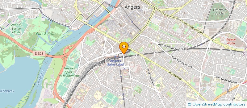 localisation de l'entreprise COP IMM AV TURPIN DE CRISSE à ANGERS