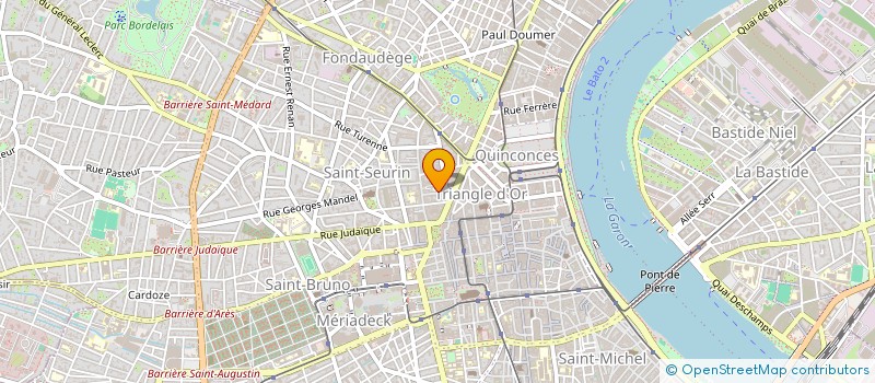 localisation de l'entreprise COP IMMEUBLE RUE DARNAL  BORDEAUX