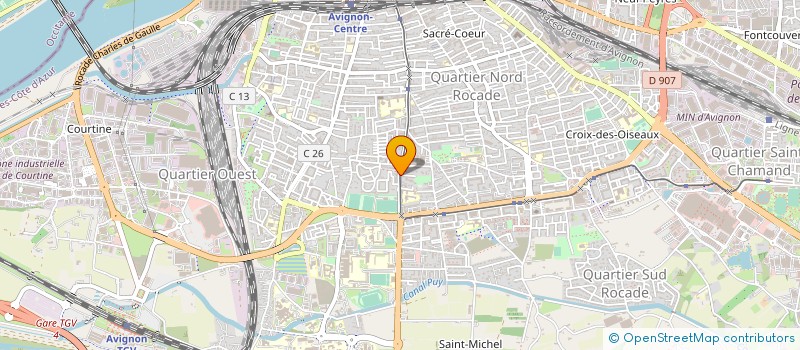 localisation de l'entreprise COP JEAN MERMOZ  AVIGNON