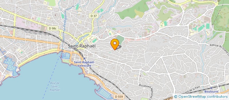 localisation de l'entreprise COP LE HAMEAU DES ARCHERS à SAINT-RAPHAEL