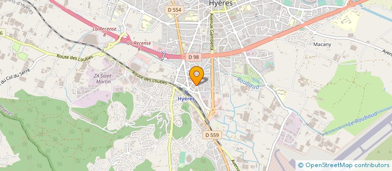 localisation de l'entreprise COP LE RENAUDEL à HYERES