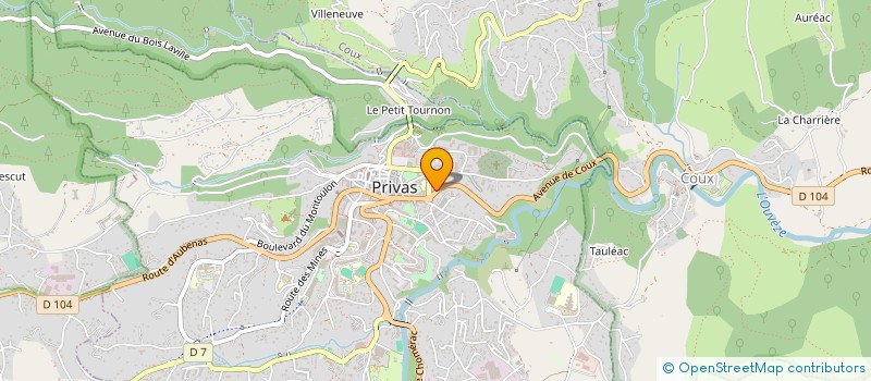 localisation de l'entreprise COP MAMANO  PRIVAS