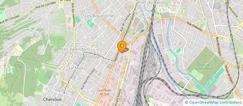 localisation de l'entreprise COP MR MOMENI NADER  DIJON