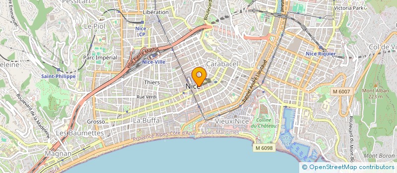 localisation de l'entreprise COP NET SERVICES à NICE