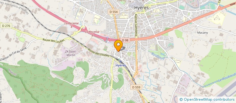 localisation de l'entreprise COP PALMIERS à HYERES