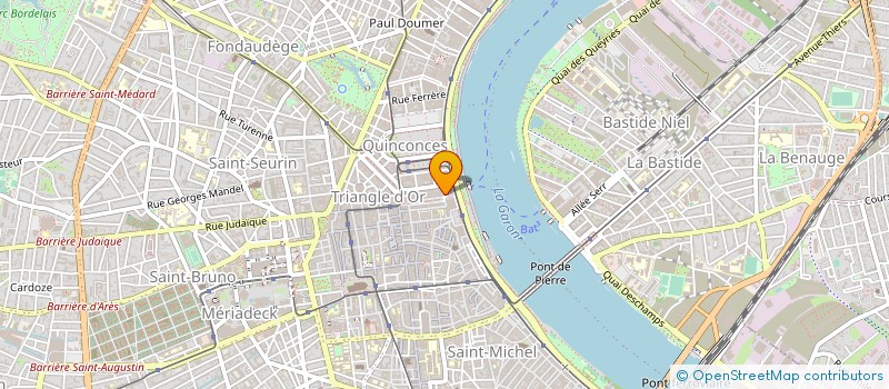 localisation de l'entreprise COP RES 1 PL J JAURES à BORDEAUX