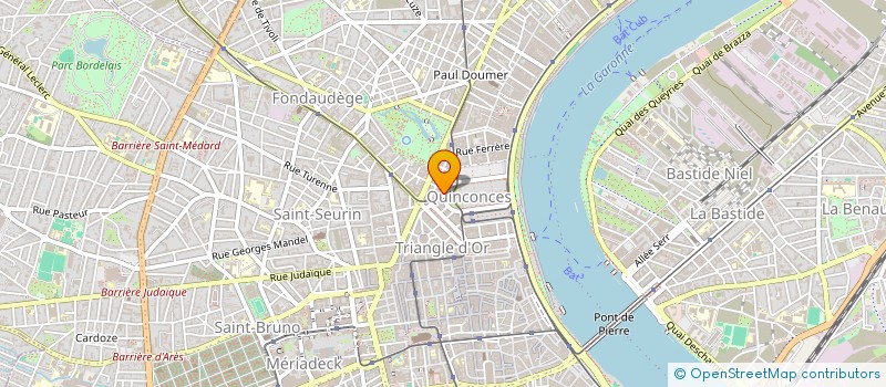 localisation de l'entreprise COP RES 11 PL QUINCONCES BX à BORDEAUX