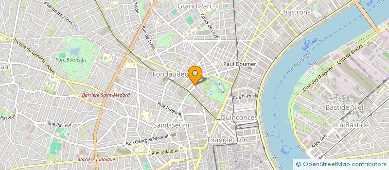 localisation de l'entreprise COP.RES.22 R.ST.LAURENT-BX. à BORDEAUX