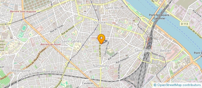 localisation de l'entreprise COP RES 4 RUE LAJARTE BX  BORDEAUX