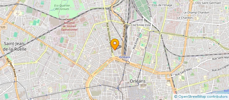 localisation de l'entreprise COP RES ARAGO DEUX à ORLEANS