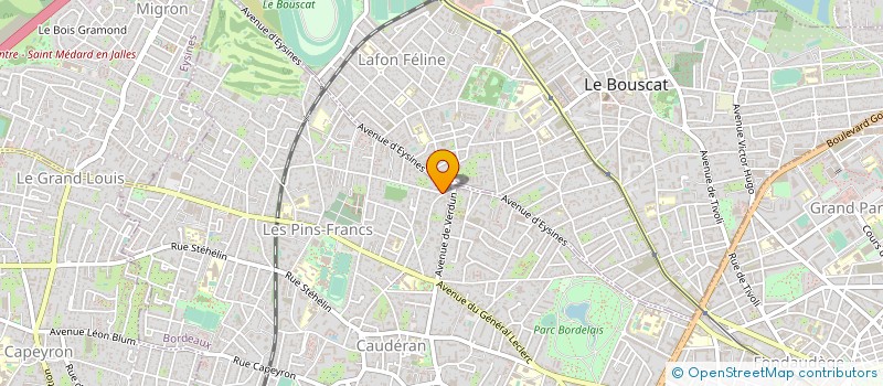 localisation de l'entreprise COP RES ARCOLE à BORDEAUX