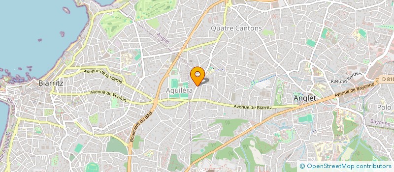 localisation de l'entreprise COP RES CHASSIN  ANGLET