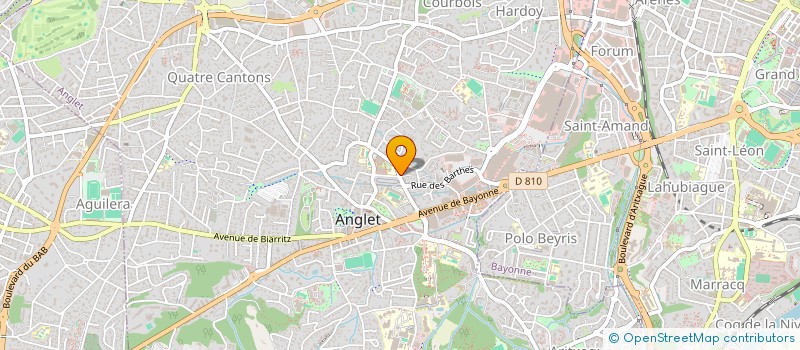 localisation de l'entreprise COP RES CLOS ST JEAN  ANGLET