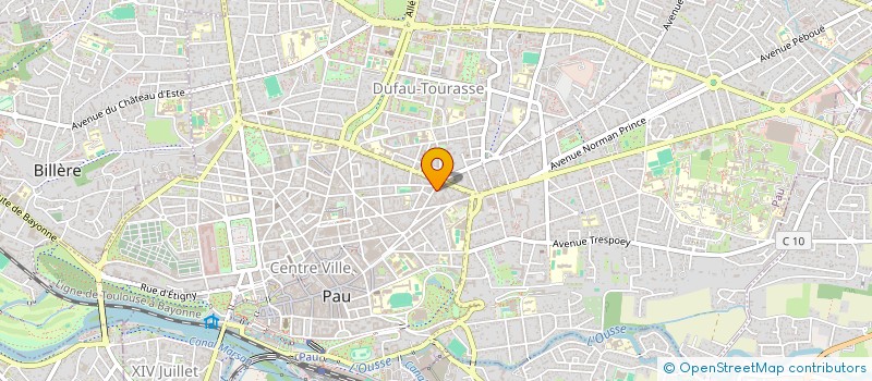 localisation de l'entreprise COP RES DE BOURBON à PAU