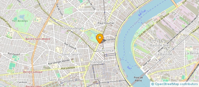localisation de l'entreprise COP RES DE GOURGUES à BORDEAUX