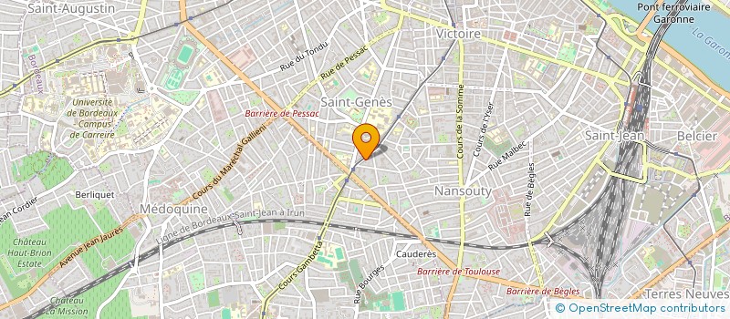 localisation de l'entreprise COP RES DES PYRENEES à BORDEAUX