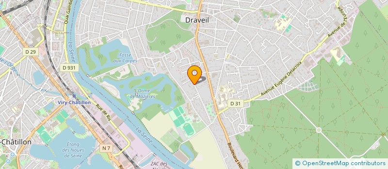 localisation de l'entreprise COP RES DES TILLEULS à DRAVEIL