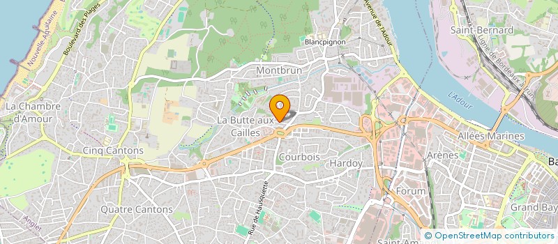 localisation de l'entreprise COP RES EDERRA  ANGLET