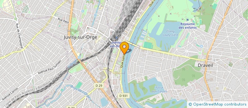 localisation de l'entreprise COP RES GAMBETTA à JUVISY-SUR-ORGE