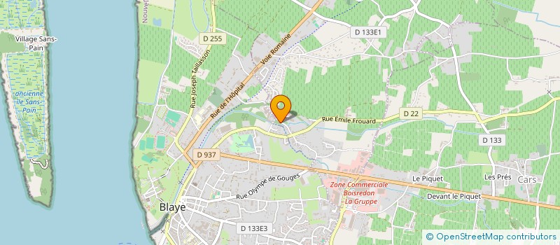 localisation de l'entreprise COP RES HAMEAU SAINT MARTIN  SAINT-MARTIN-LACAUSSADE