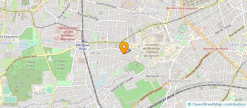 localisation de l'entreprise COP RES HELOISE à BORDEAUX