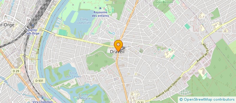 localisation de l'entreprise COP RES HENRI BARBUSSE à DRAVEIL