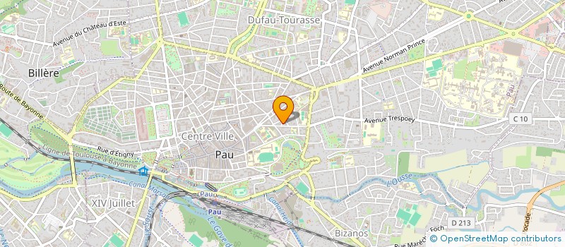 localisation de l'entreprise COP RES IBERIA à PAU
