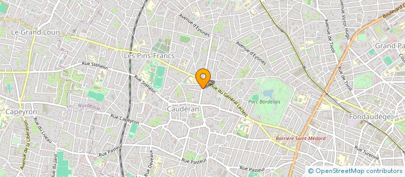 localisation de l'entreprise COP RES LE CASTELET à BORDEAUX
