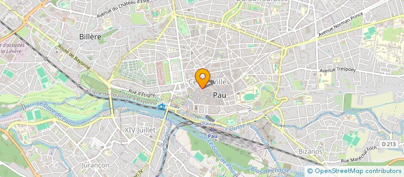 localisation de l'entreprise COP RES LE HEDAS à PAU