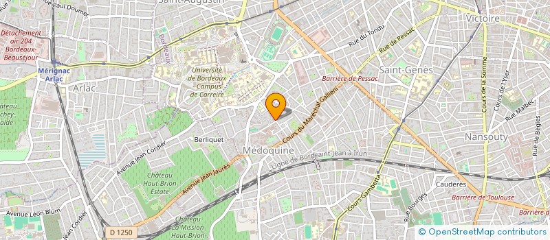 localisation de l'entreprise COP RES LE MONTY  BORDEAUX