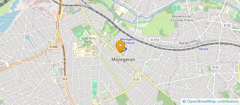 localisation de l'entreprise COP RES LE NOZAT à MONTGERON