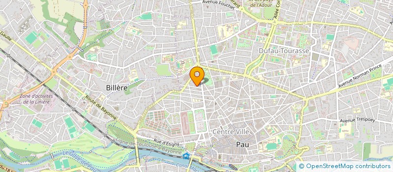 localisation de l'entreprise COP RES LE QUADRILLE C D à PAU