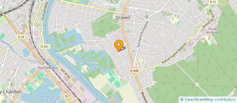localisation de l'entreprise COP RES LE ROLE à DRAVEIL
