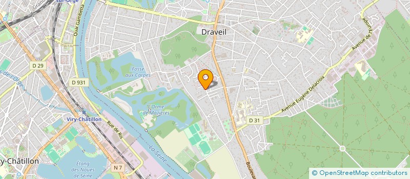 localisation de l'entreprise COP RES LES JARDINS DE SEINE à DRAVEIL