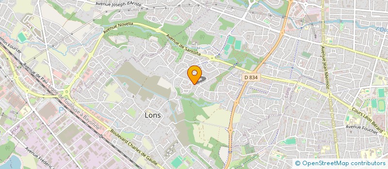 localisation de l'entreprise COP RES LES MURIERS  LONS