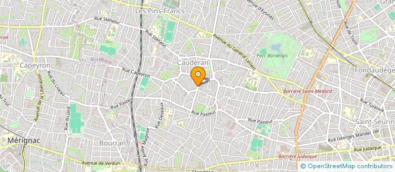 localisation de l'entreprise COP RES MAGNIFICAT à BORDEAUX