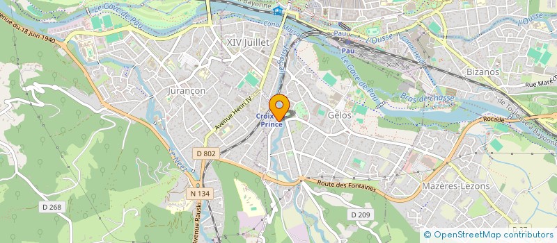 localisation de l'entreprise COP RES MINERVA*GELOS  GELOS